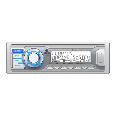 Clarion M505 Service manual