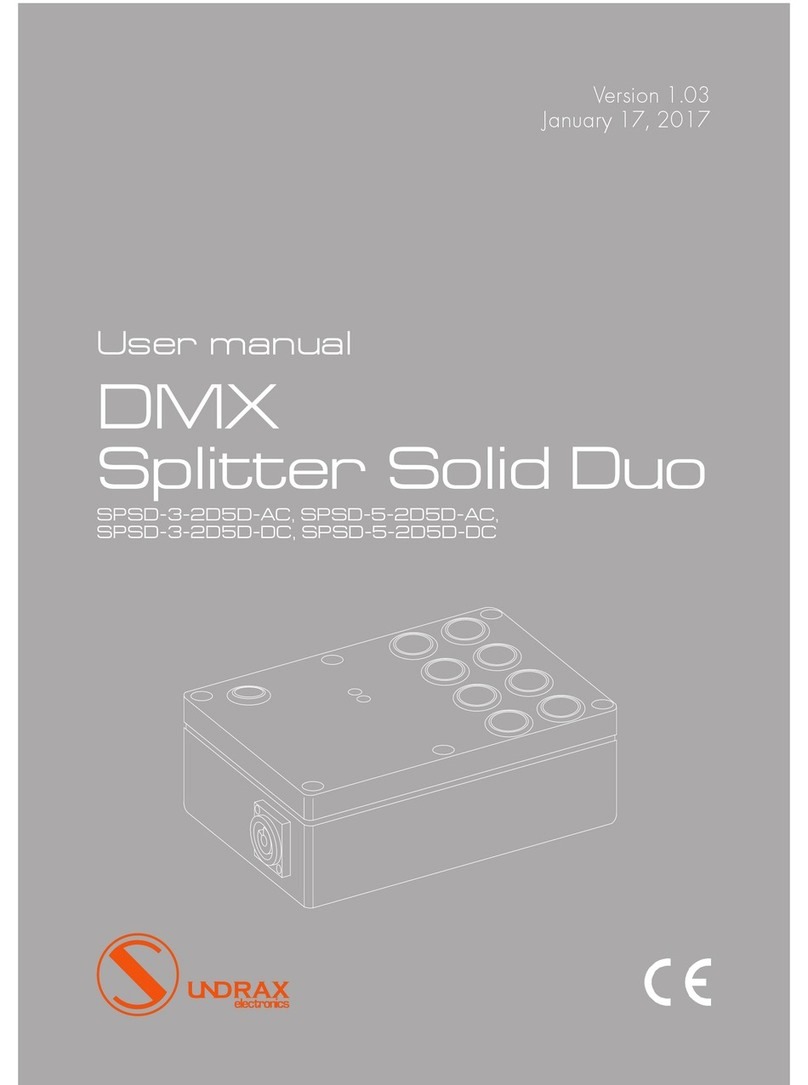Sundrax Electronics SPSD-3-2D5D-AC user manual
