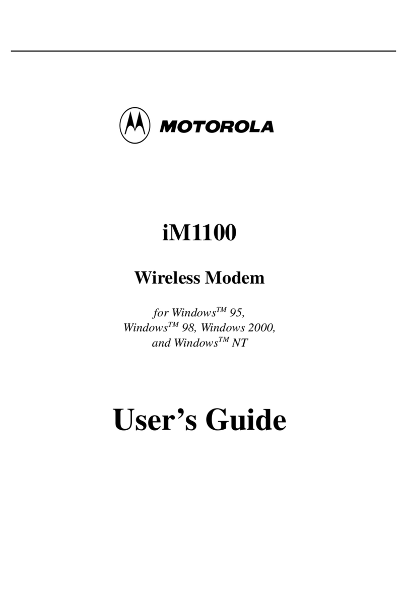 Motorola iM1100 User manual Motorola iM1100 User manual
