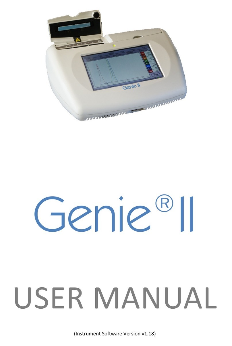 Optigene Genie II user manual