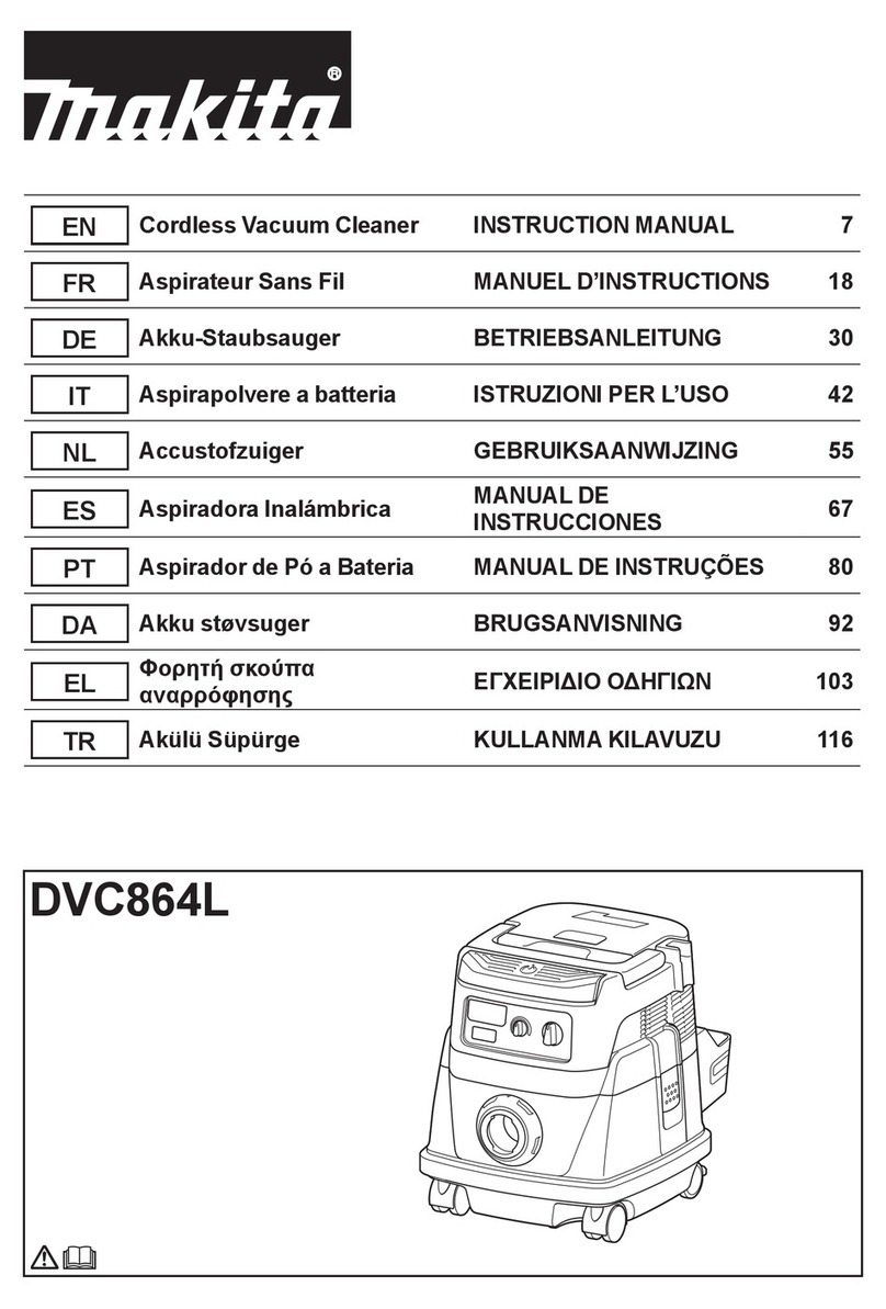 Makita DVC864L User manual