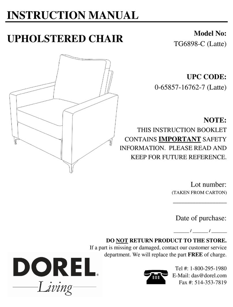 Dorel TG6898-C instruction manual Dorel TG6898-C instruction manual