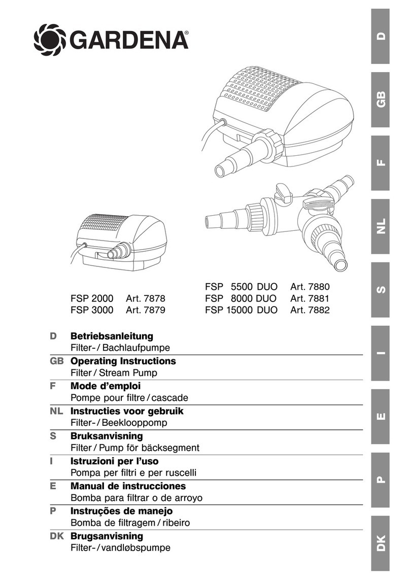 Gardena FSP 2000 User manual