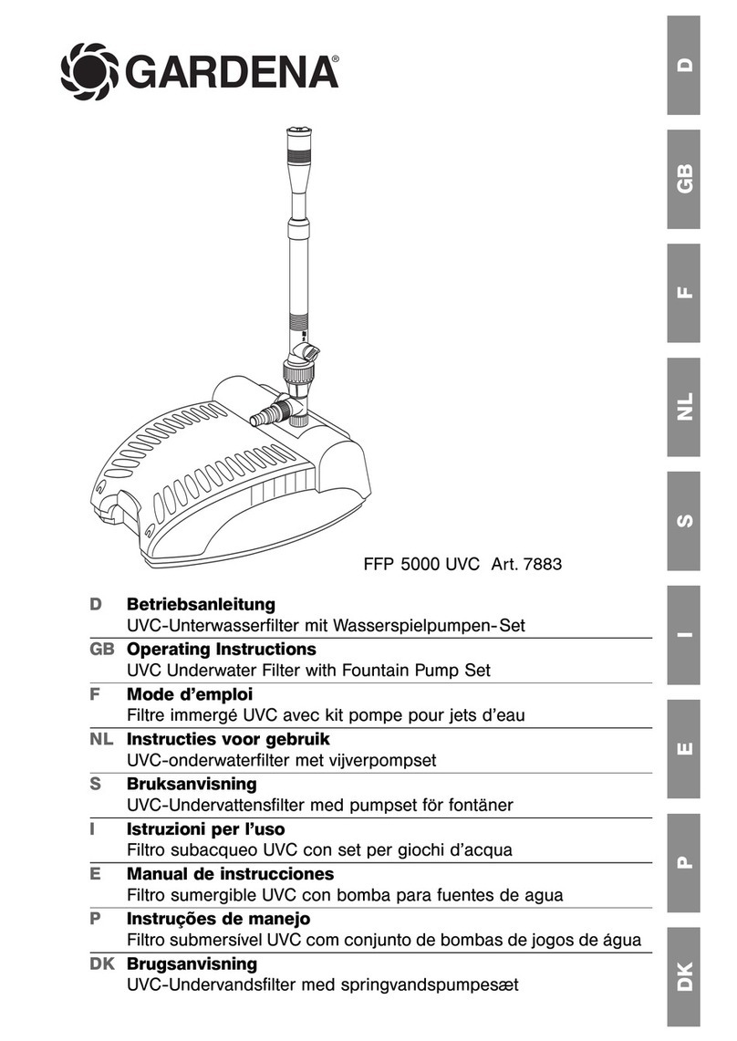 Gardena FFP 5000 UVC User manual