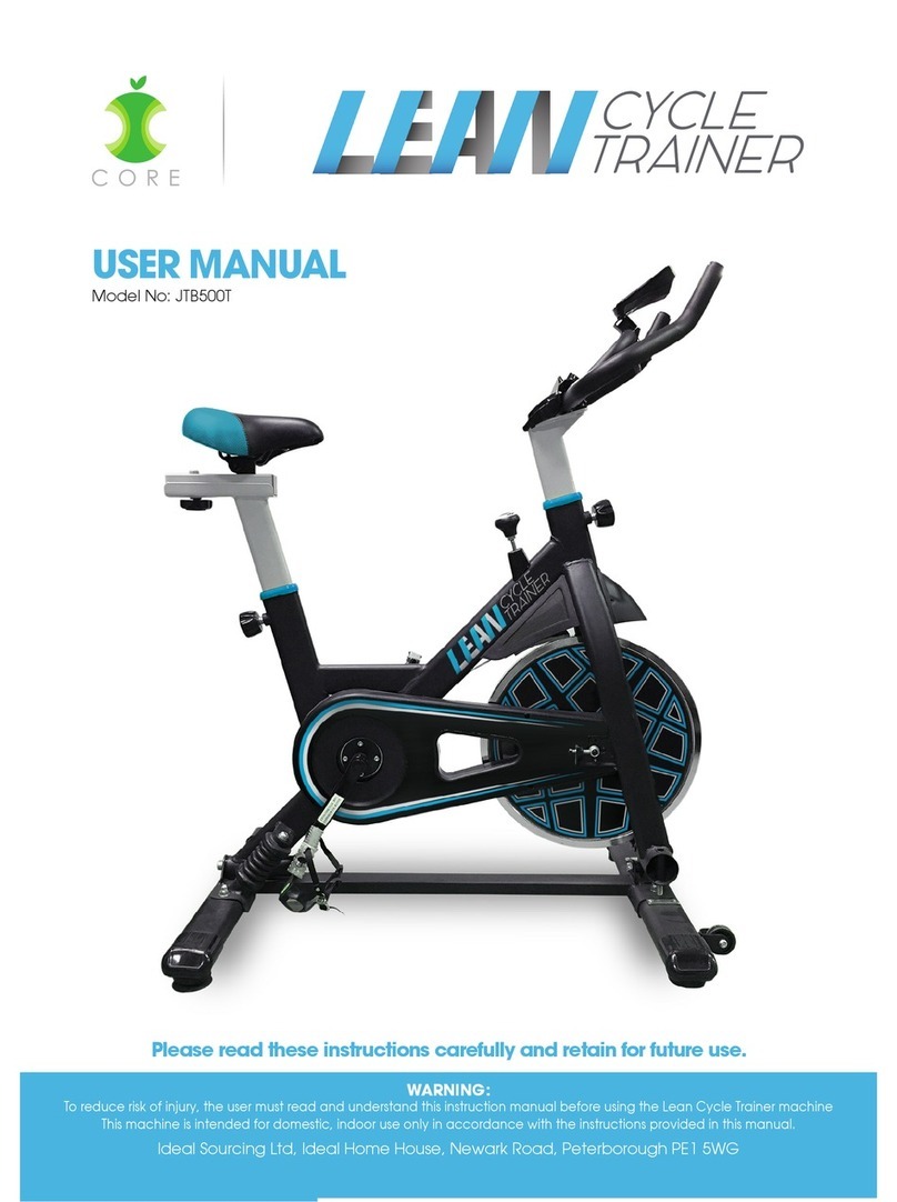 Core JTB500T user manual