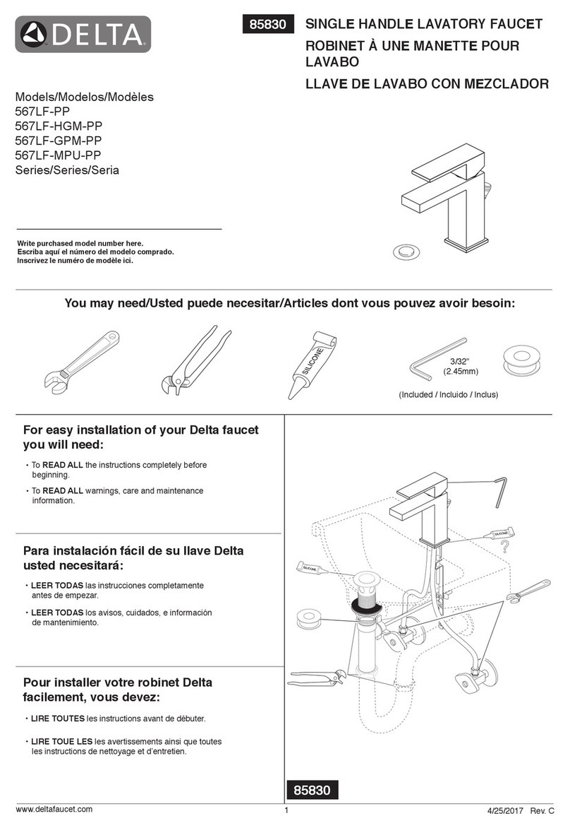 Delta 567LF-PP manual