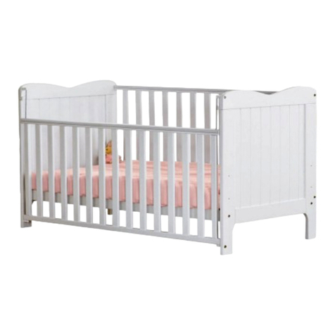 Saplings Stephanie cot bed Assembly instructions Saplings Stephanie cot bed Assembly instructions
