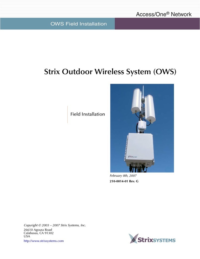 Strix Systems Access/One Network 5600 Series User manual