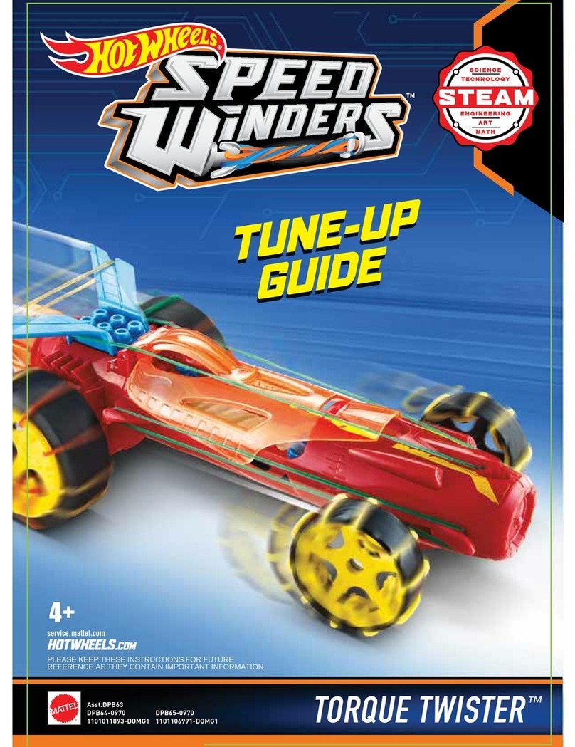 Hot Wheels Speed Winders Torque Twister DPB64 User manual Hot Wheels Speed Winders Torque Twister DPB64 User manual