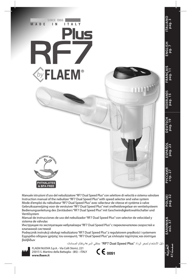 Flaem RF7 Dual Speed Plus instruction manual Flaem RF7 Dual Speed Plus instruction manual
