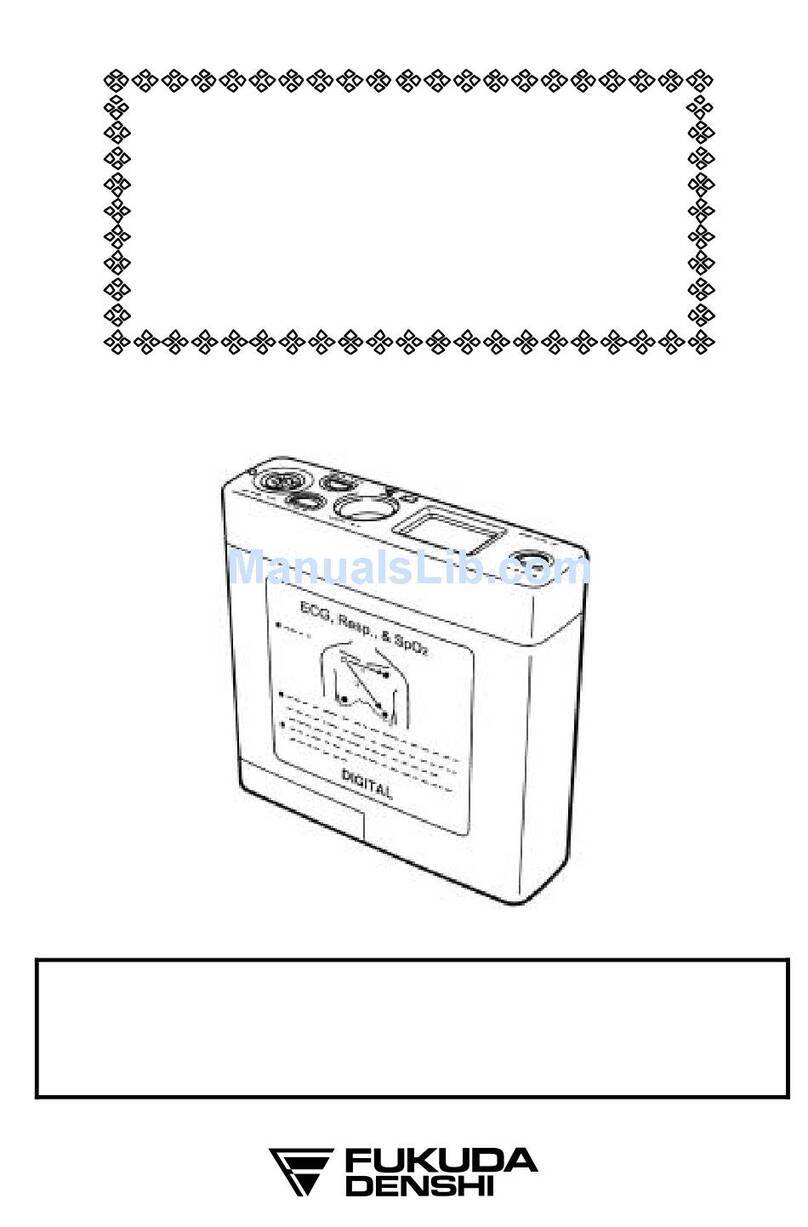 Fukuda Denshi LX-5630 Operation manual