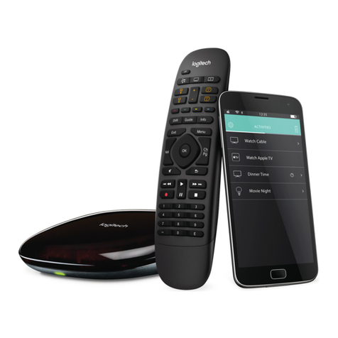 Logitech Harmony Companion User manual Logitech Harmony Companion User manual
