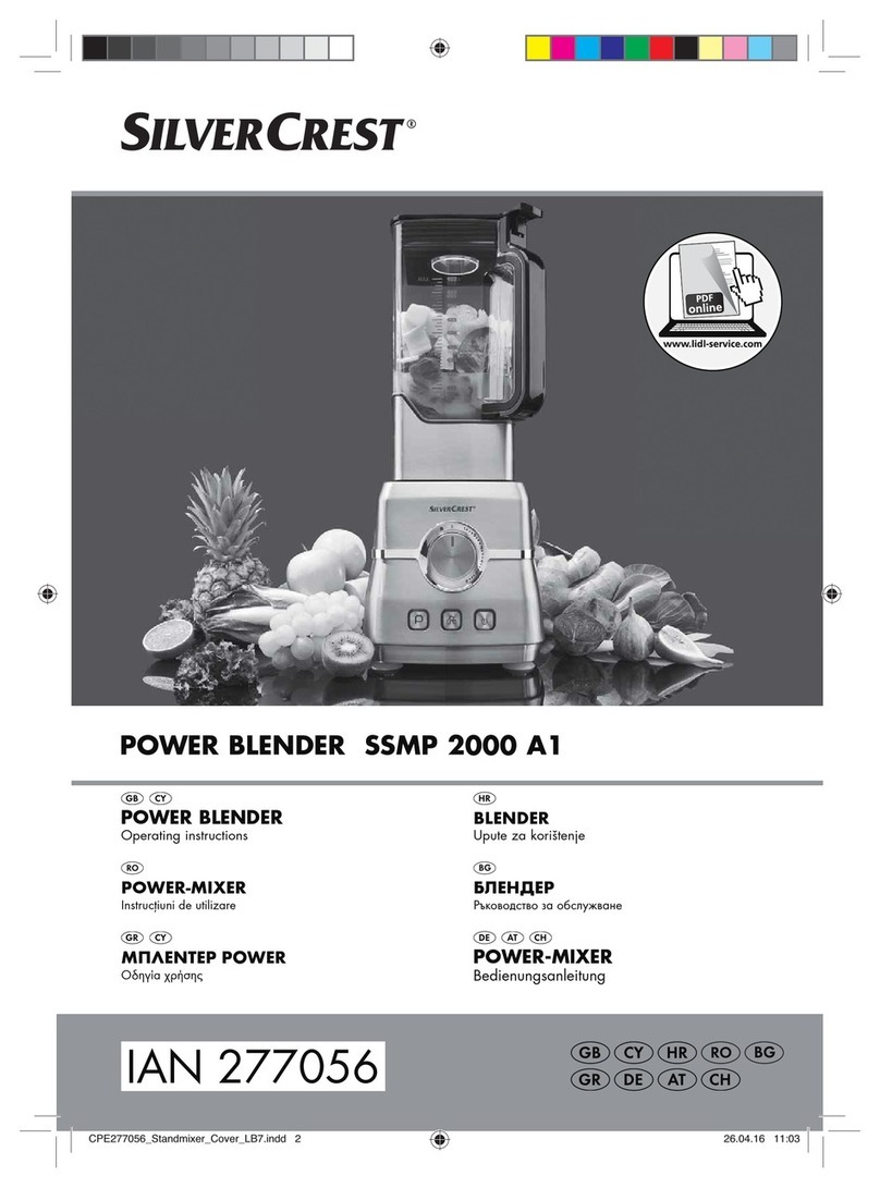 Silvercrest SSMP 2000 A1 User manual