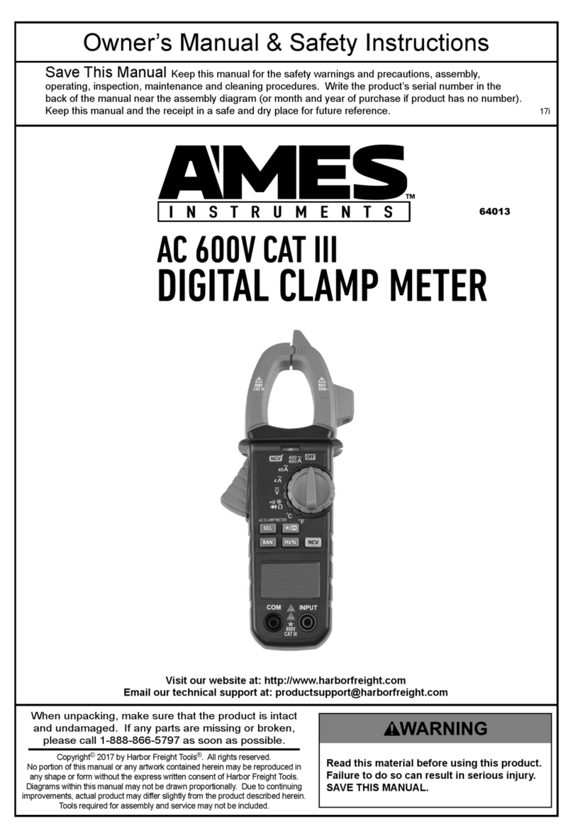 Ames Instruments 64013 Assembly instructions