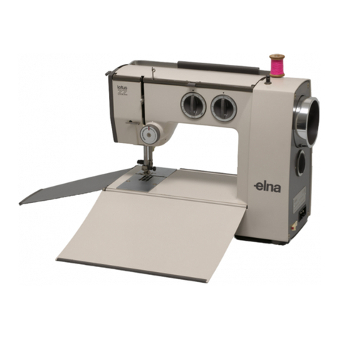 ELNA Lotus User manual