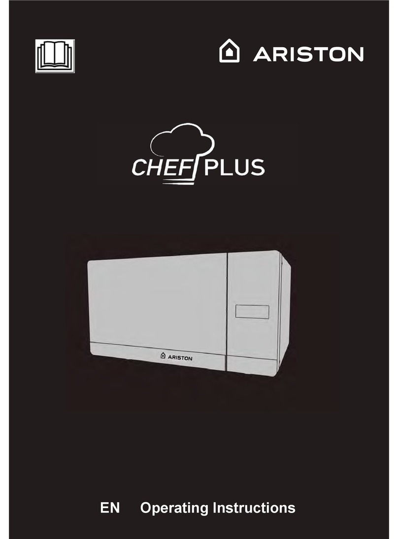 Ariston Chef Plus MWA 25 B operating instructions