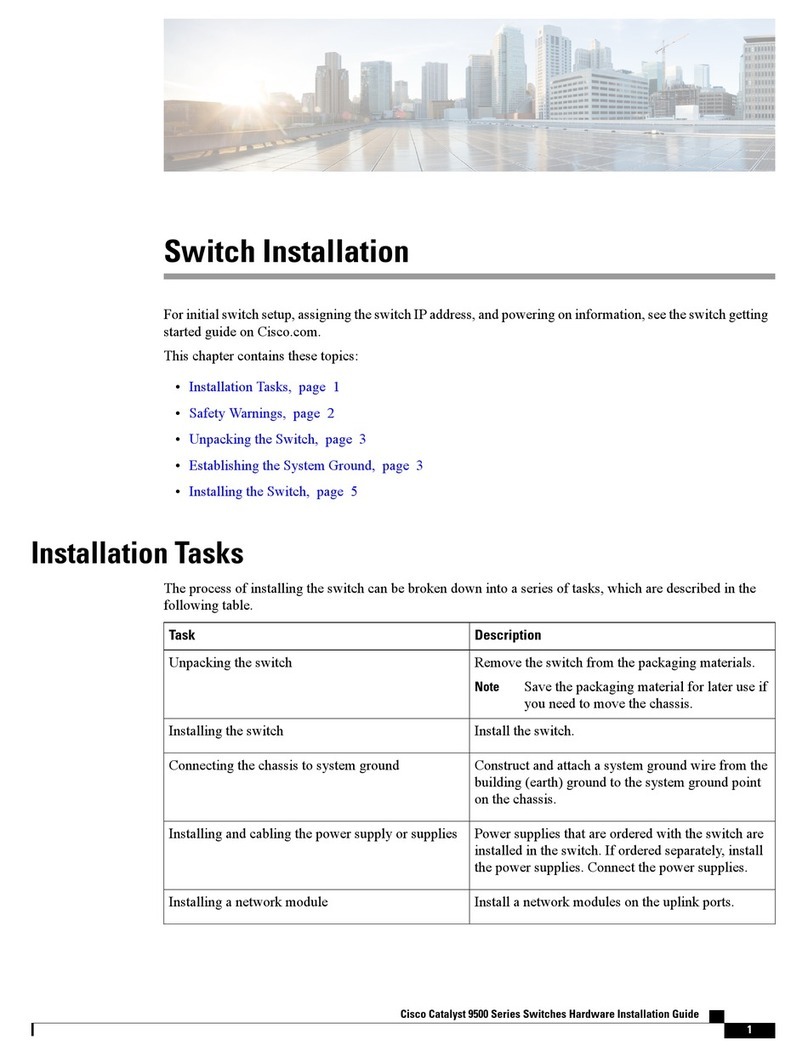 Cisco Catalyst 9500 Series Manual