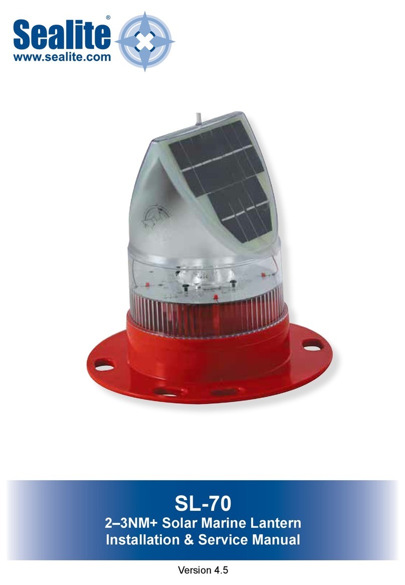 Sealite SL-70 Installation & service manual