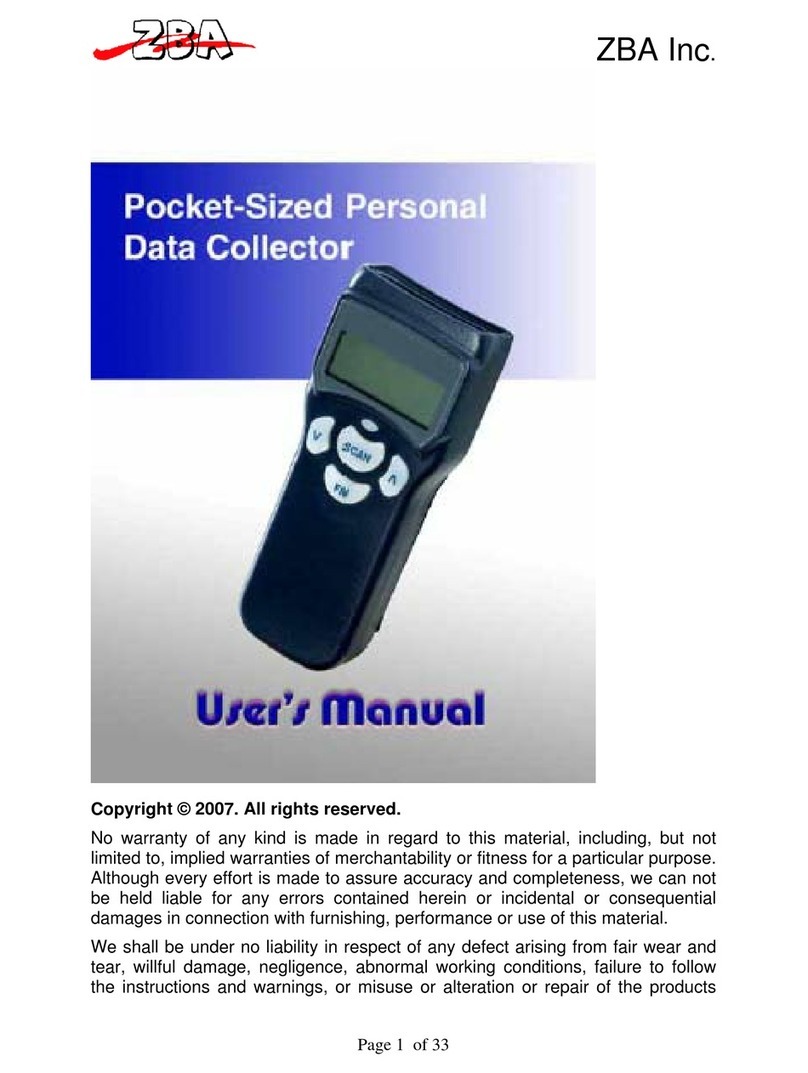 ZBA Z-1070 user manual