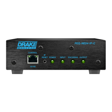 DRAKE PEG-NE24-IP-C quick guide