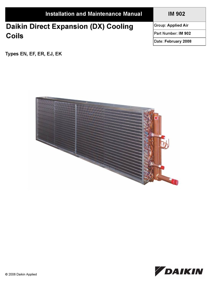 Daikin EF series Manual