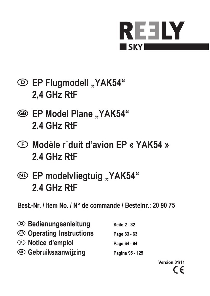 Reely YAK54 operating instructions