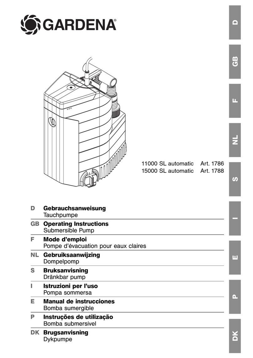 Gardena 11000 SL automatic User manual