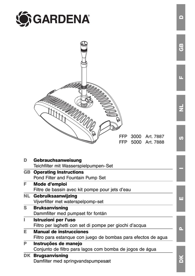 Gardena FFP 3000 User manual