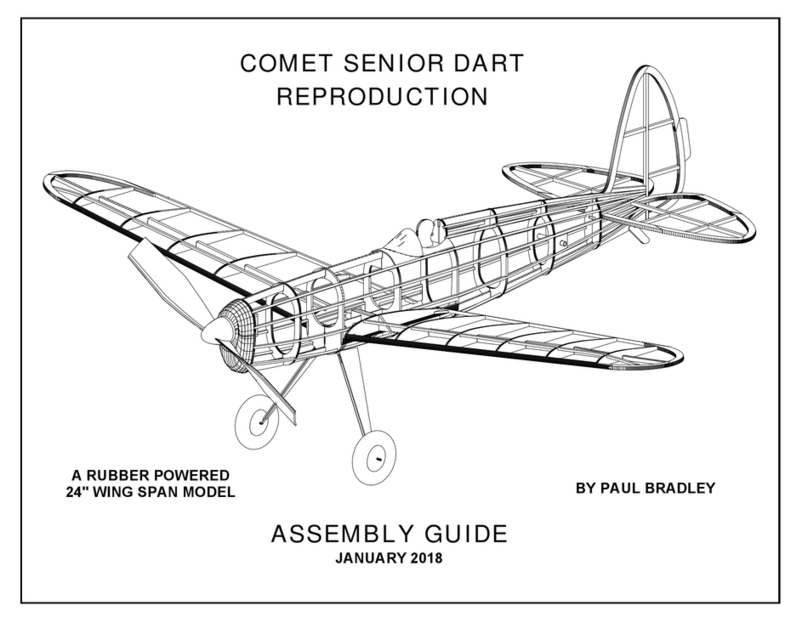 Paul Bradley COMET SENIOR DART User manual