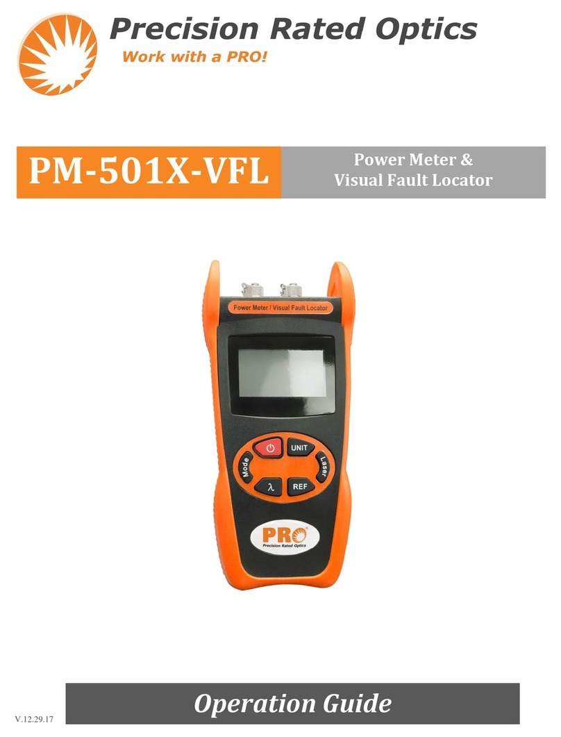 Pro PM-501X-VFL Operation guide
