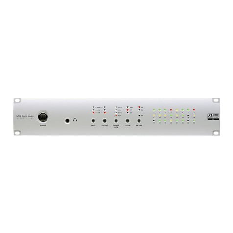 Solid State Logic Alpha-Link AX User manual