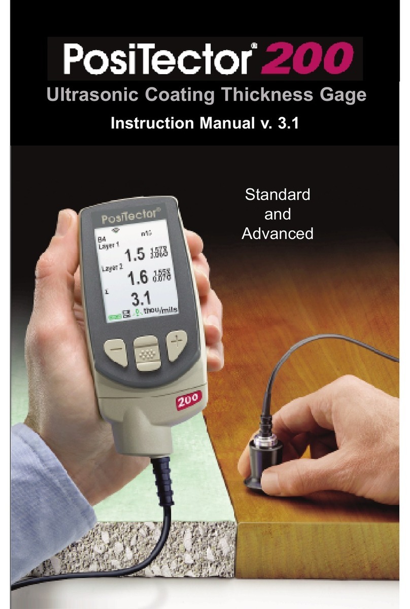 DeFelsko PosiTector 200 User manual DeFelsko PosiTector 200 User manual