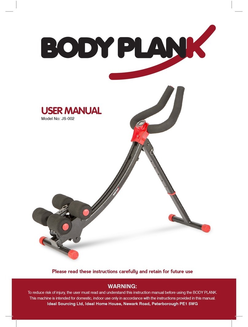 Body Plank JS-002 user manual