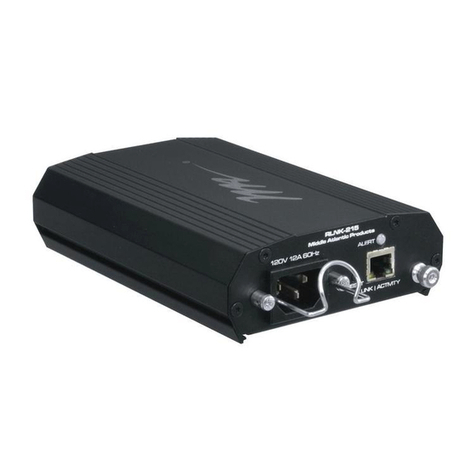 Middle Atlantic Products RackLink RLNK-215 user manual