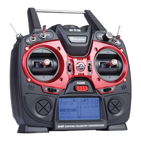 GRAUPNER mz-12PRO HoTT User manual