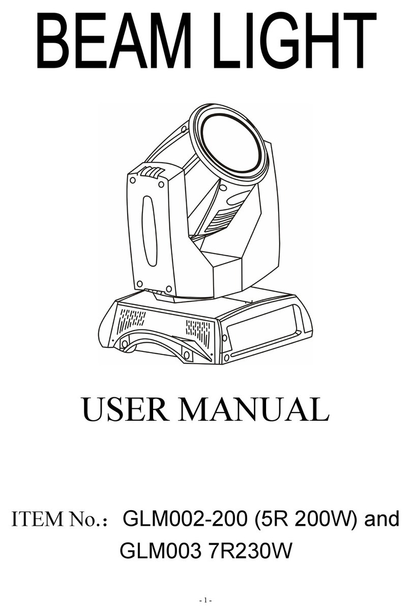 Great Lighting GLM002-200 user manual