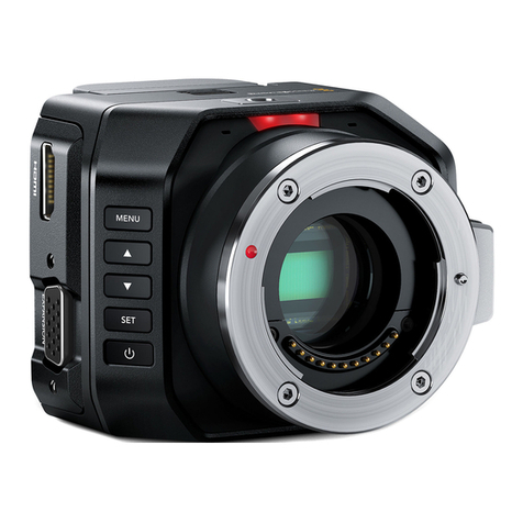 Blackmagicdesign Studio Camera Installation and operation manual