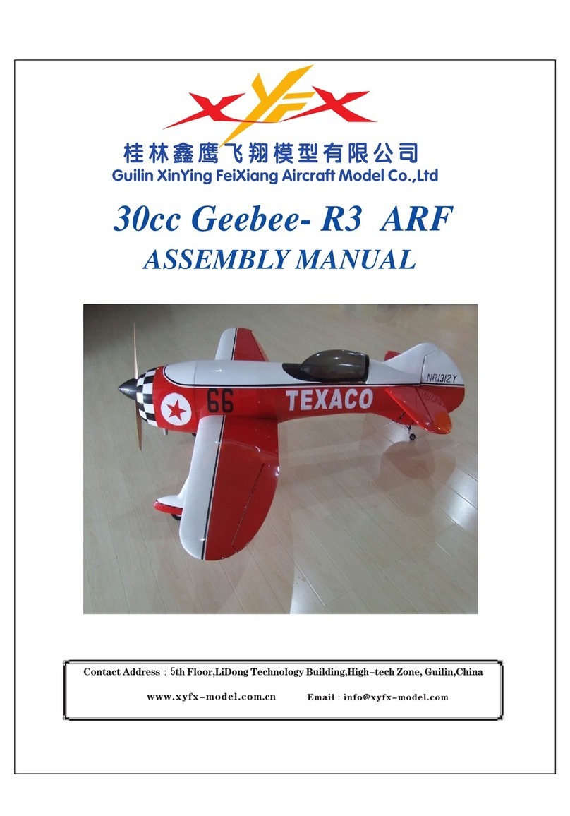 Xyfx 30cc Geebee- R3 Assembly manual