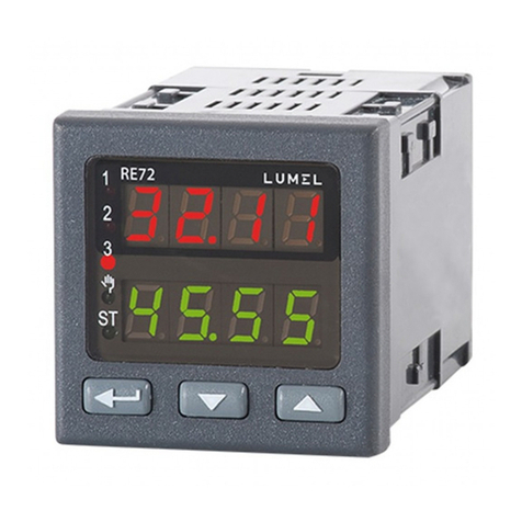 Lumel re72 series User manual