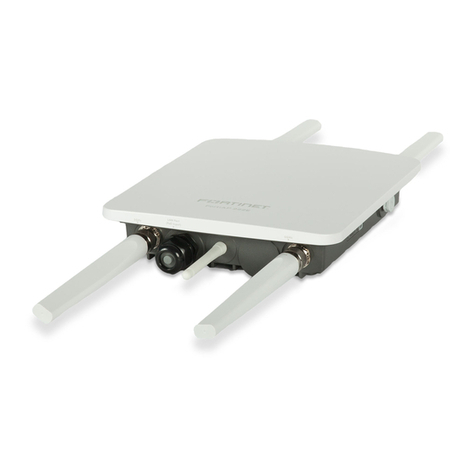 Fortinet FortiAP 222E quick start guide