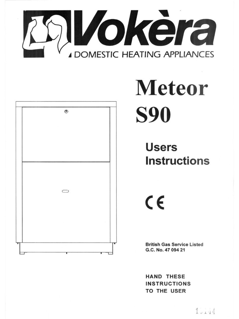 VOKERA Meteor S90 User instructions