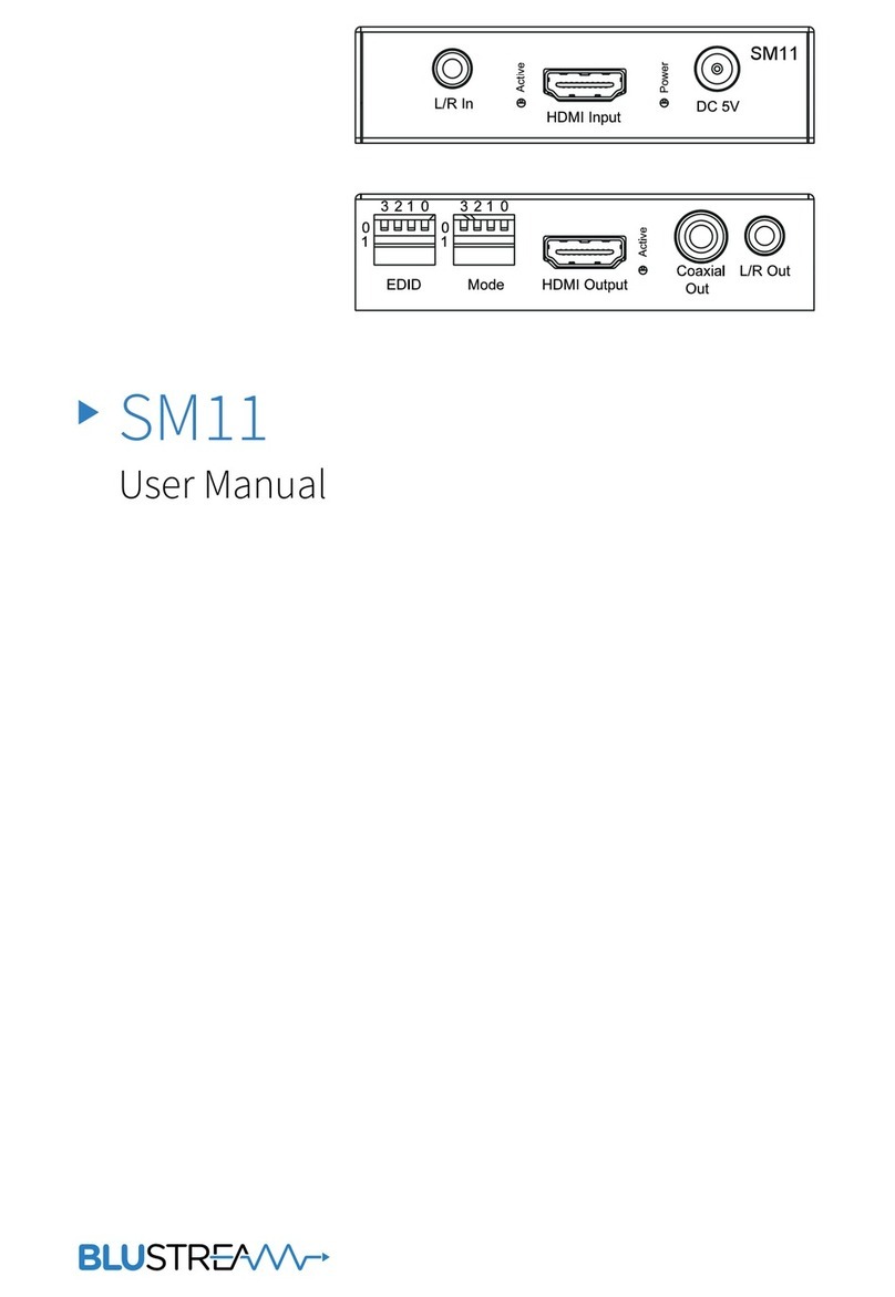 Blu Stream SM11 user manual