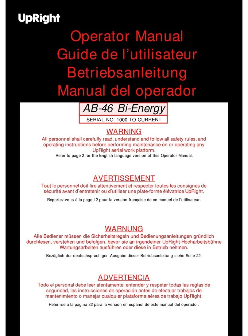 Upright AB-46 Bi-Energy User manual