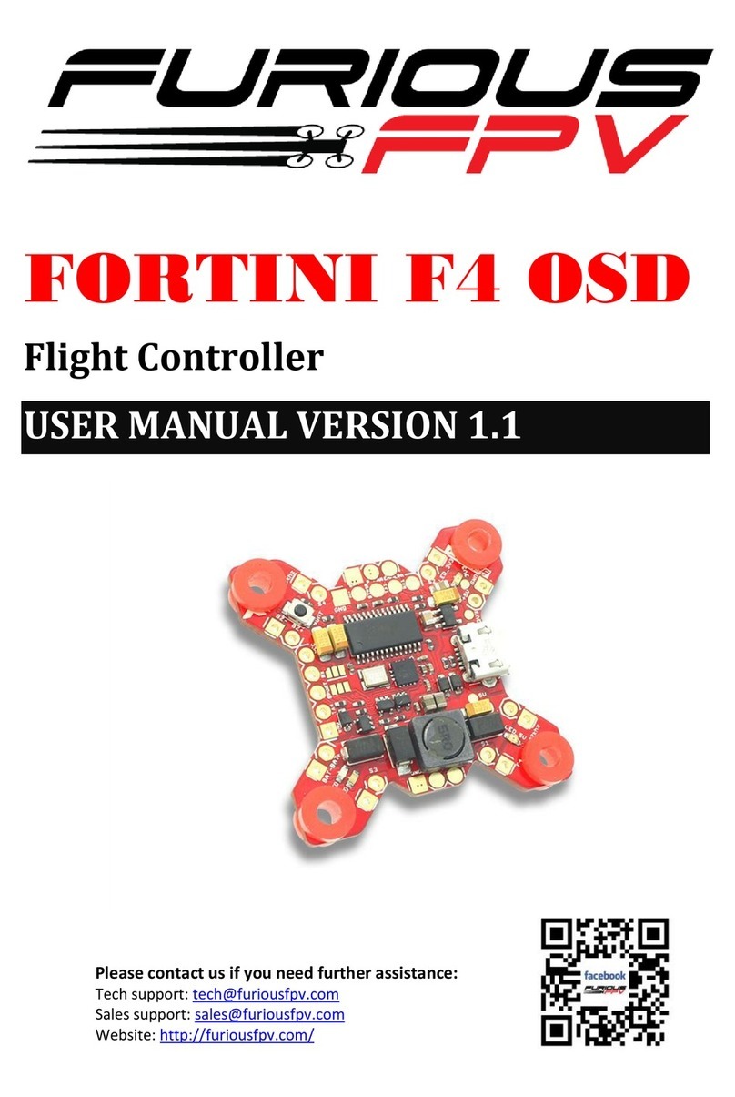 Furious FPV Fortini F4 OSD User manual