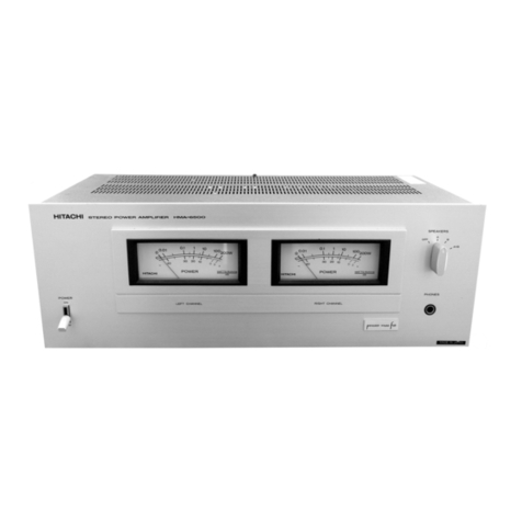 Hitachi HMA-6500 User manual