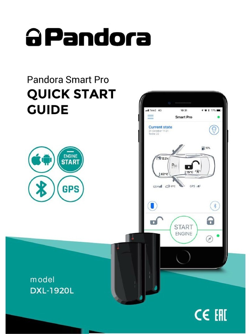 Pandora Smart Pro DXL-1920L quick start guide