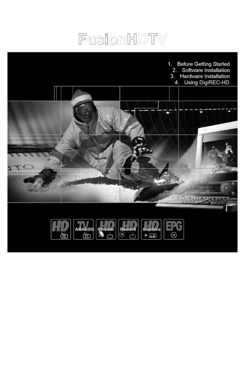 Dvico FusionHDTV User manual