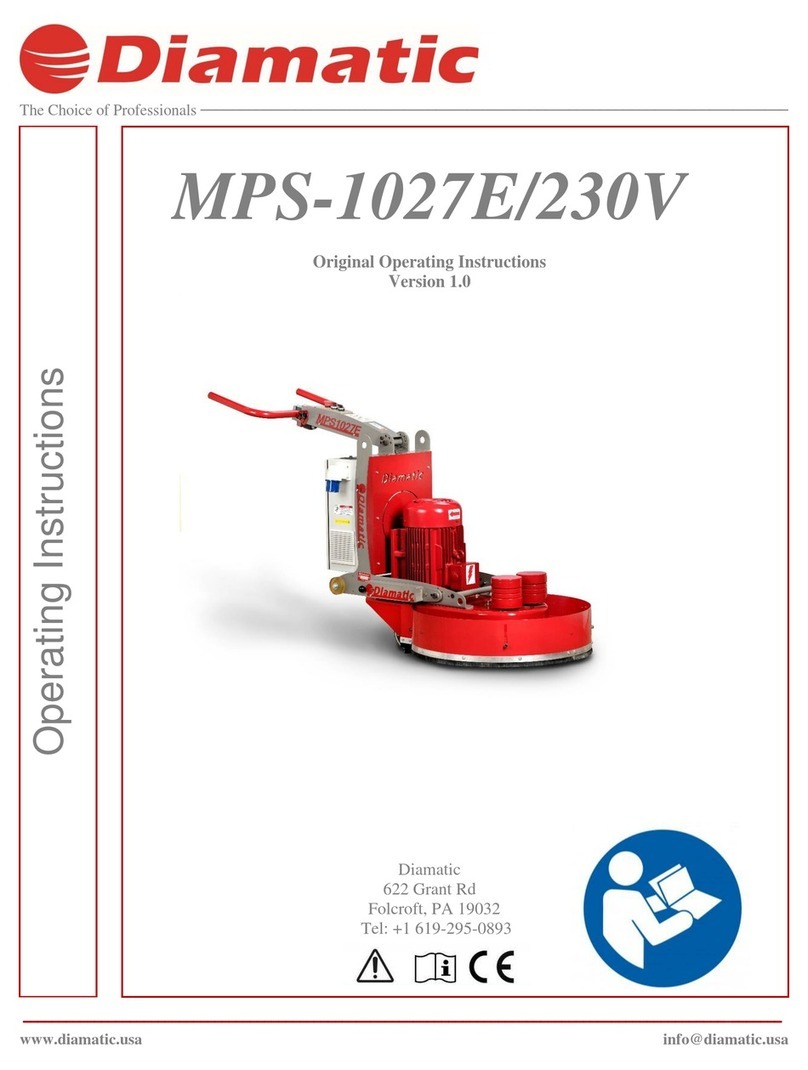 Diamatic MPS-1027E User manual