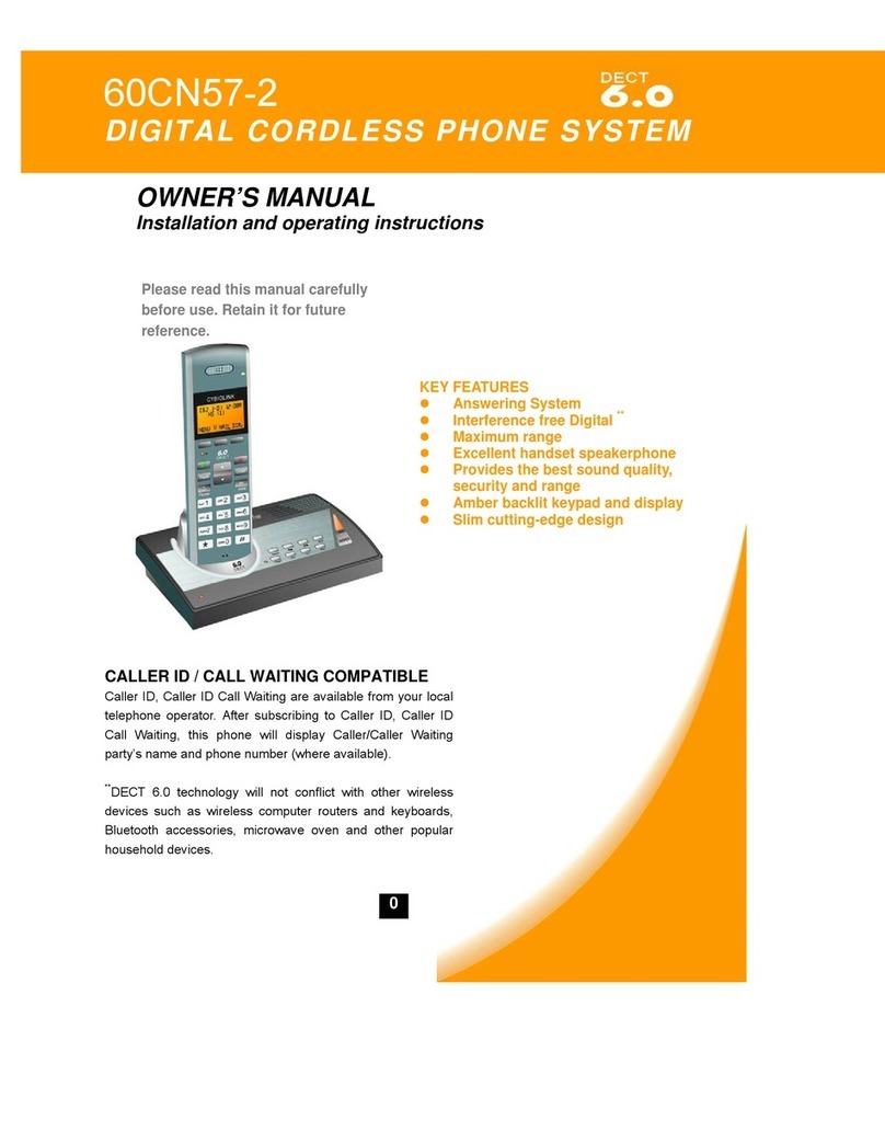 CybioTronics 60CN57-2 Owner's manual installation and operating instructions