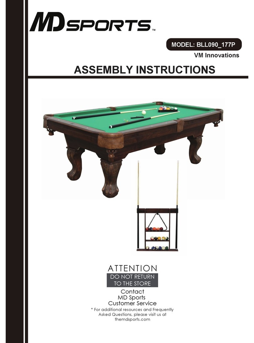 MD SPORTS BLL090_177P Assembly instructions